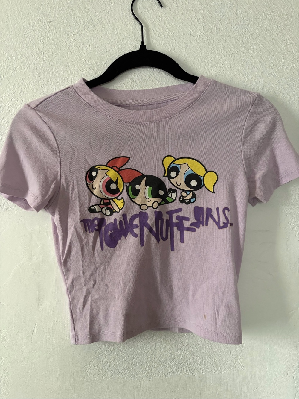 Cartoon Network Powerpuff Girls Lavender Graphic Tee